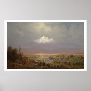 Mount Shasta and Shastina Lake (1151) Poster