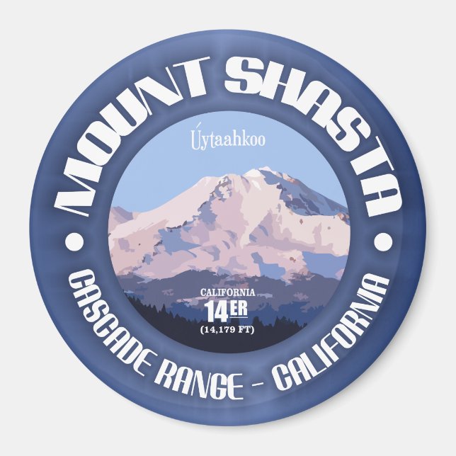 Mount Shasta (C) Magnet (Front)