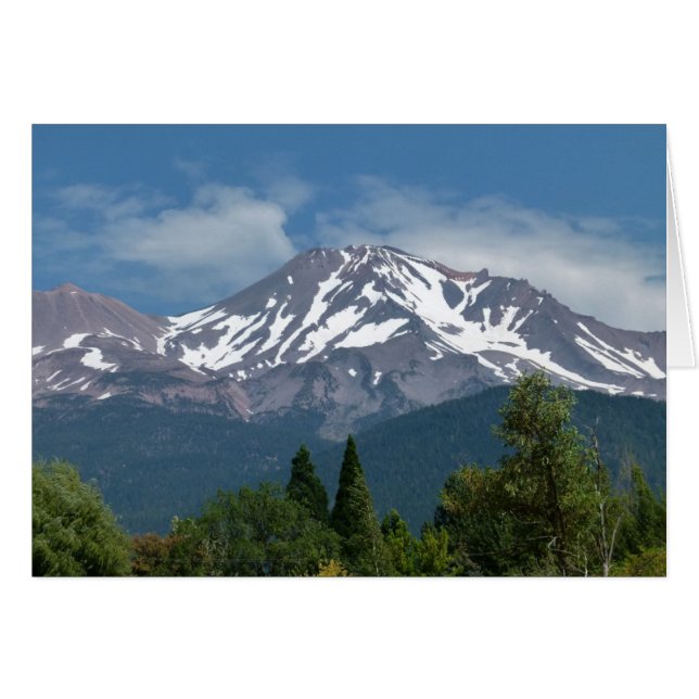 Mount Shasta California (Front Horizontal)