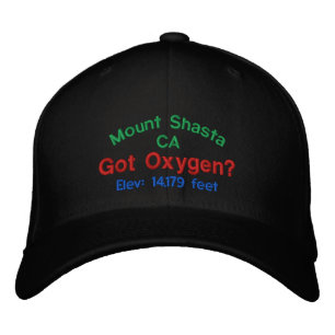 Mount Shasta California Elevation Cap