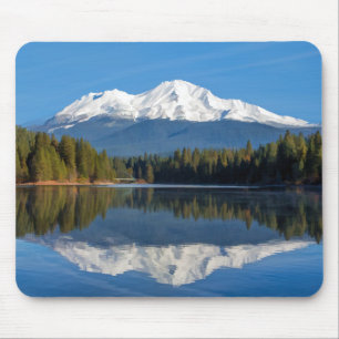 MOUNT SHASTA REFLECTED MOUSE MAT