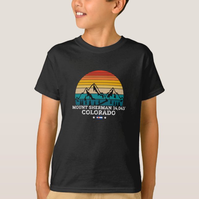 MOUNT SHERMAN Colorado T-Shirt (Front)