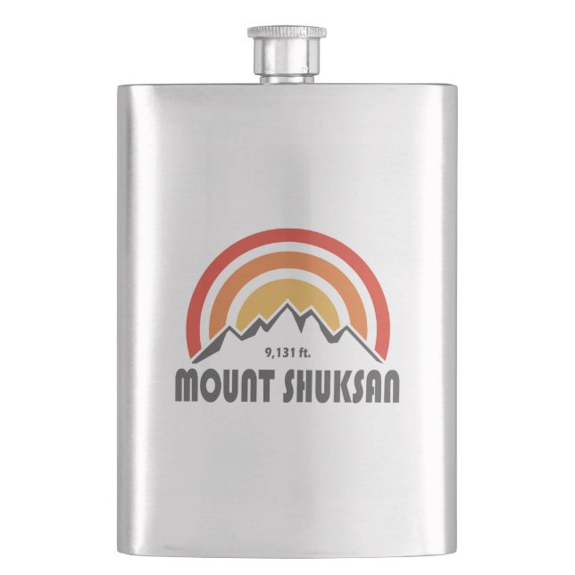Mount Shuksan Hip Flask (Front)