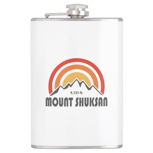 Mount Shuksan Hip Flask (Front)