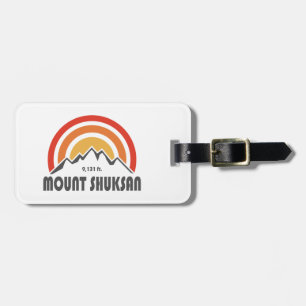 Mount Shuksan Luggage Tag