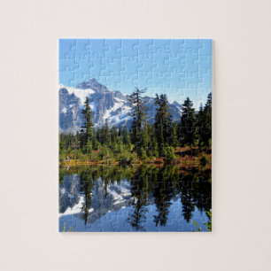 Mount Shuksan on a Sunny Day Jigsaw Puzzle