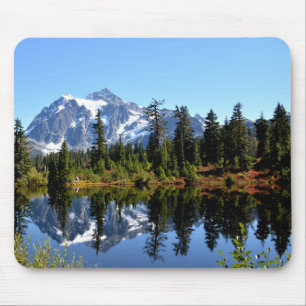 Mount Shuksan on a Sunny Day Mouse Mat