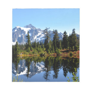 Mount Shuksan on a Sunny Day Notepad