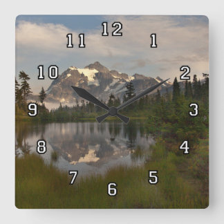 Mount Shuksan wall clock