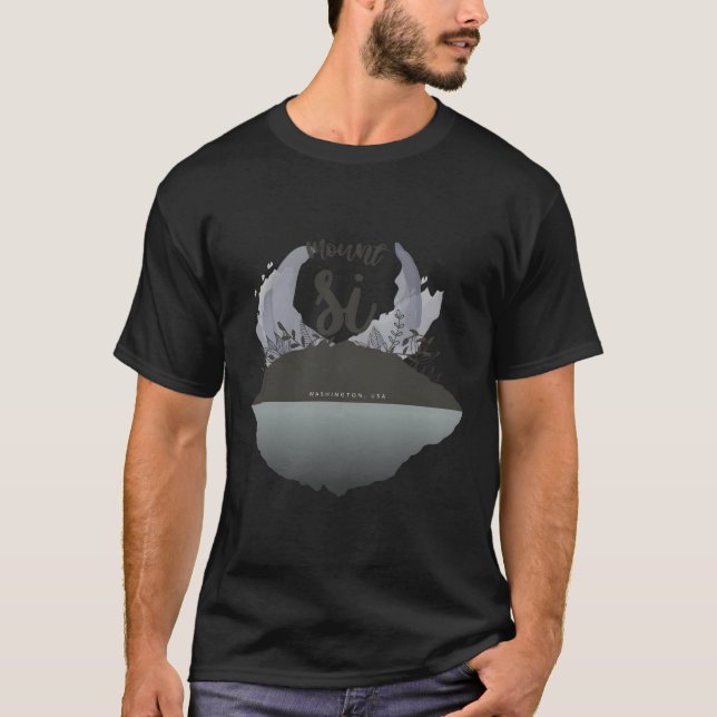Mount Si - Washington, USA  T-Shirt (Front)