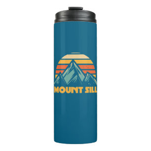 Mount Sill California Retro Turquoise Thermal Tumbler