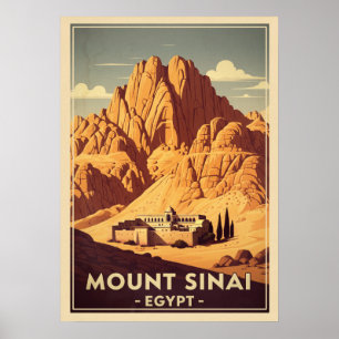 Mount Sinai Egypt V03 Poster