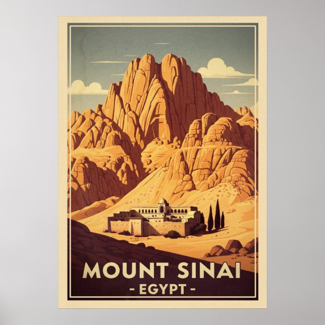 Mount Sinai Egypt V03 Poster (Front)