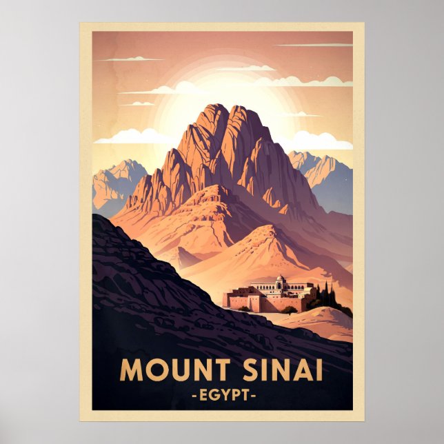 Mount Sinai Egypt V04 Poster (Front)