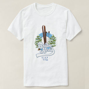 Mount Snow Vermont Ski logo. T-Shirt
