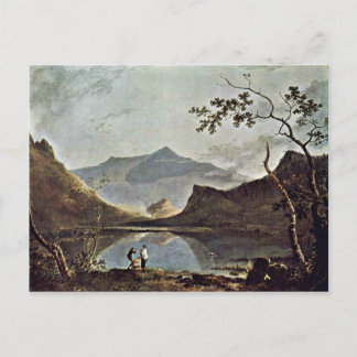 Mount Snowdon From Llyn Nantlle Seen By Wilson Ric Postcard