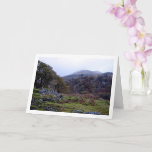 Mount Snowdon, Snowdonia National Park, Wales Card