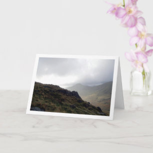 Mount Snowdon, Snowdonia National Park, Wales Card