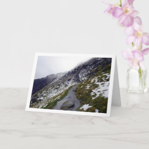 Mount Snowdon, Snowdonia, Wales, United Kingdom Card