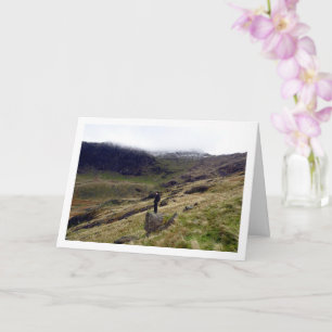 Mount Snowdon, Snowdonia, Wales, United Kingdom Card