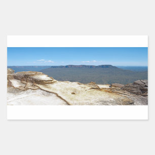 Mount Solitary and Jamison Valley Rectangular Sticker