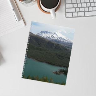 Mount St Helens and Coldwater Lake Landscape Notebook