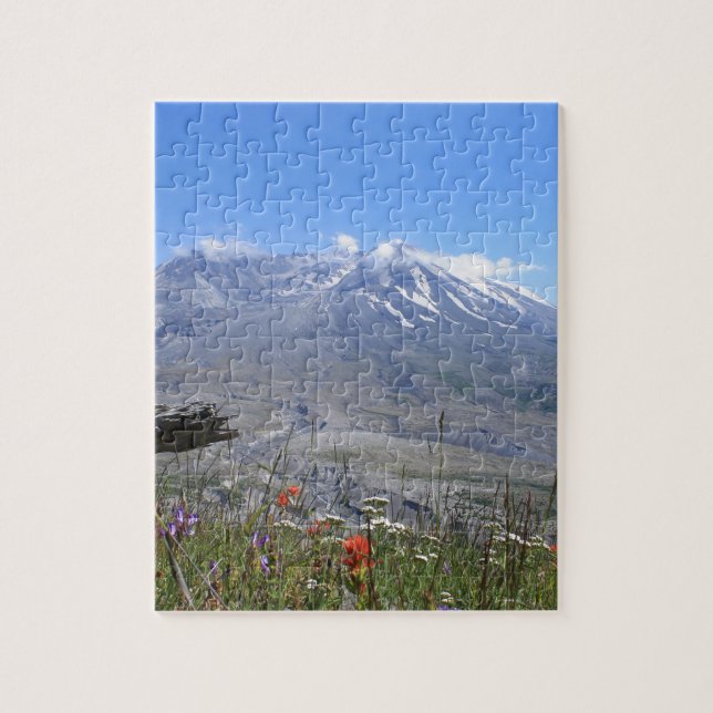 Mount St. Helens Jigsaw Puzzle (Vertical)