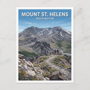 Mount St. Helens National Volcanic Monument Toutle Postcard