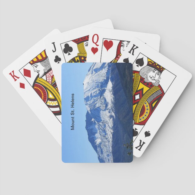 Mount St. Helens Playing Cards (Back)