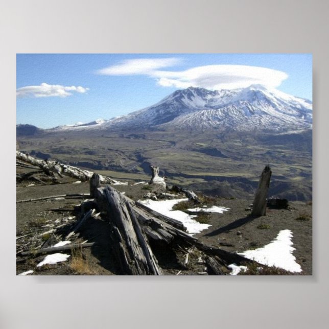 Mount St. Helens Print (Front)