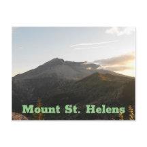 Mount St. Helens Scenic Photo Postcard