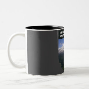 Mount St. Helens Volcanic National Monument Two-Tone Coffee Mug
