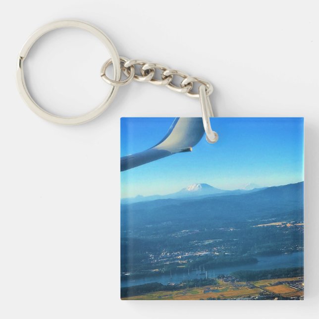 Mount St. Helens, Washington Key Ring (Front)