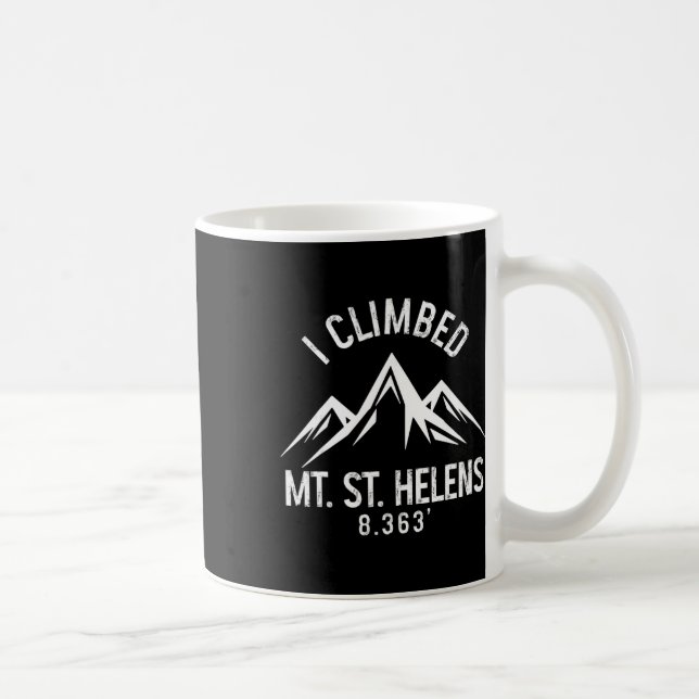 Mount St Helens Washington Mountain Climbing Summi Coffee Mug (Right)