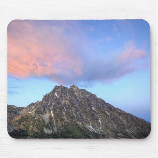 Mount Stuart, at sunset Mouse Mat (Front)