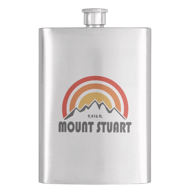 Mount Stuart Hip Flask (Front)