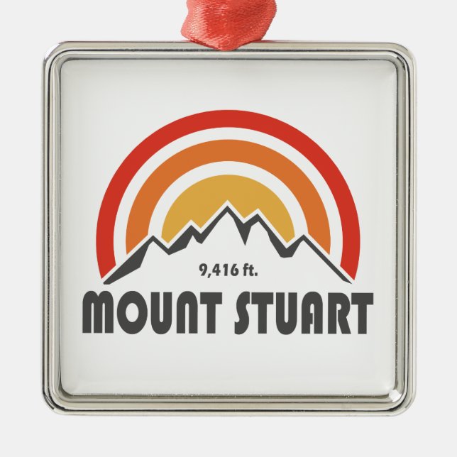 Mount Stuart Metal Tree Decoration (Front)