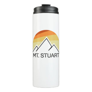 Mount Stuart Washington Retro Thermal Tumbler