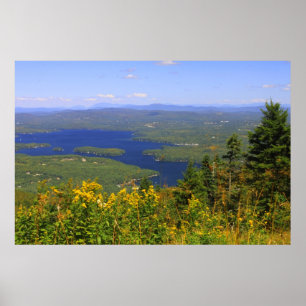 Mount Sunapee Lake Sunapee View Poster