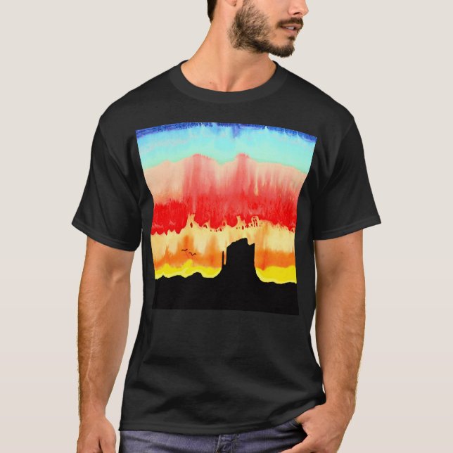 Mount Sunset   T-Shirt (Front)