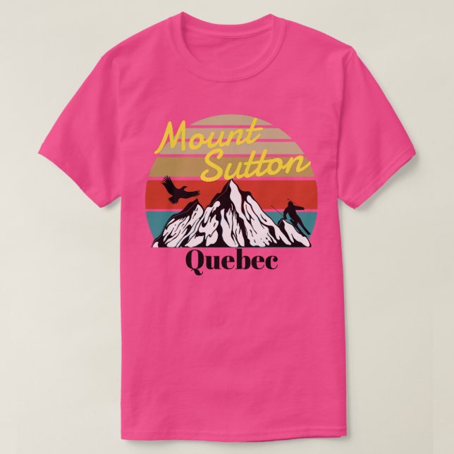Mount Sutton ski Quebec 1 T-Shirt (Design Front)