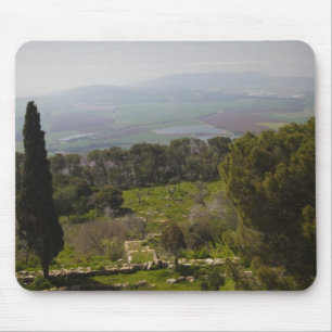 Mount Tabor, site of biblical transfiguration Mouse Mat