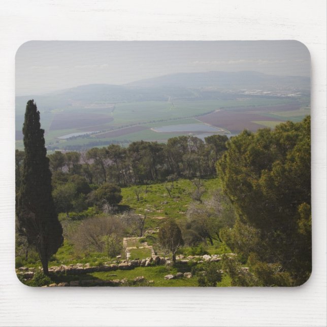 Mount Tabor, site of biblical transfiguration Mouse Mat (Front)