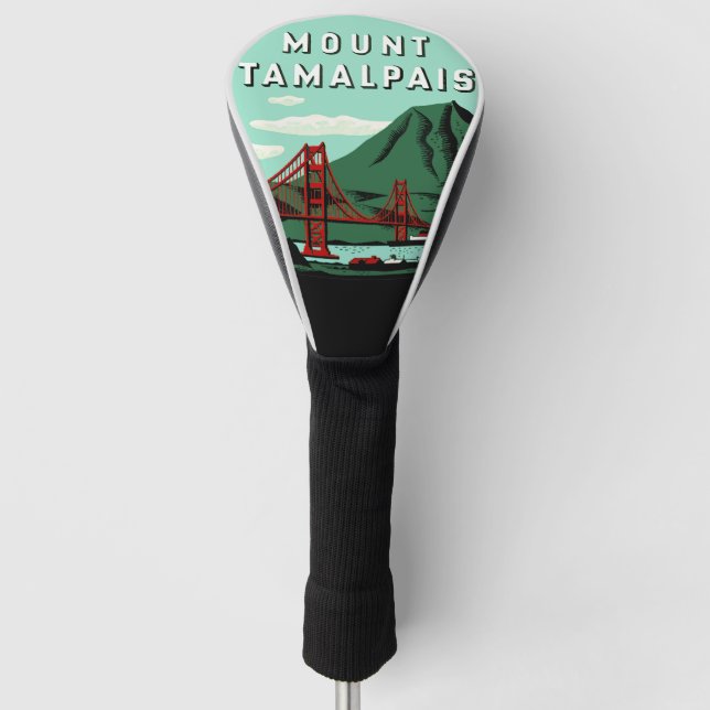 Mount Tamalpais  Golf Head Cover (Front)