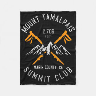 Mount Tamalpais Hiking Marin County California  Fleece Blanket