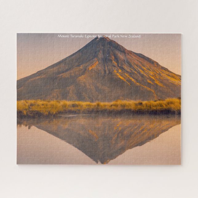 Mount Taranaki Egmont National Park New Zealand Jigsaw Puzzle (Horizontal)