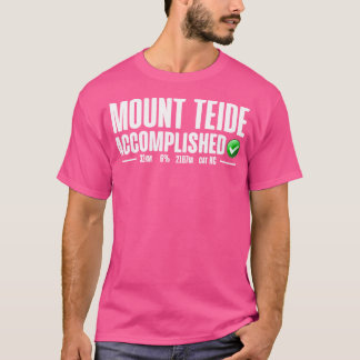 Mount Teide Accomplished Cycling Vuelta A Espaa Te T-Shirt
