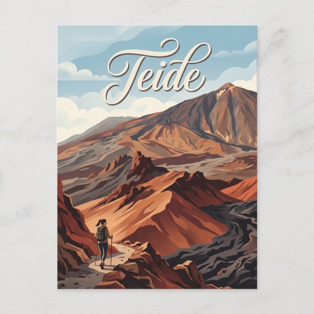 Mount Teide Spain Postcard (Front)