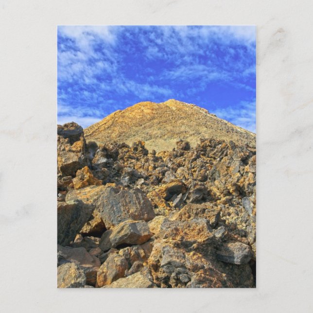 Mount Teide Volcano in Tenerife Postcard (Front)