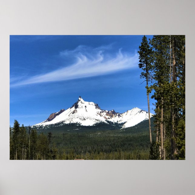 Mount Thielsen, Oregon Poster (Front)